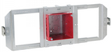 Orbit FA-TBAR-UMAB Fire Alarm 4" Square 3-1/2" Deep Adjustable Box on SSB-TBAR