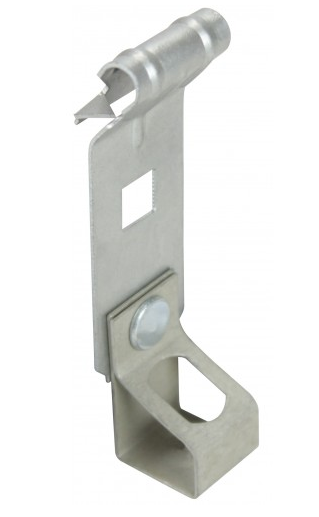 Orbit FAF146T Rod to Angle Purlin Clip 3/8" Plain Hole 1/16" 1/4" Flange