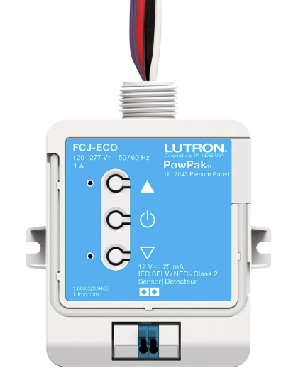 Lutron FCJS-ECO-BULK8 Powpak Wireless Fixture Control For Ecosystem Drivers And Ballasts