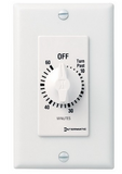 Intermatic FD60MWC 60 Minutes Spring Loaded Wall Timer - White Color