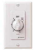 Intermatic FD6HW 6 Hours Spring Loaded Wall Timer - White Color