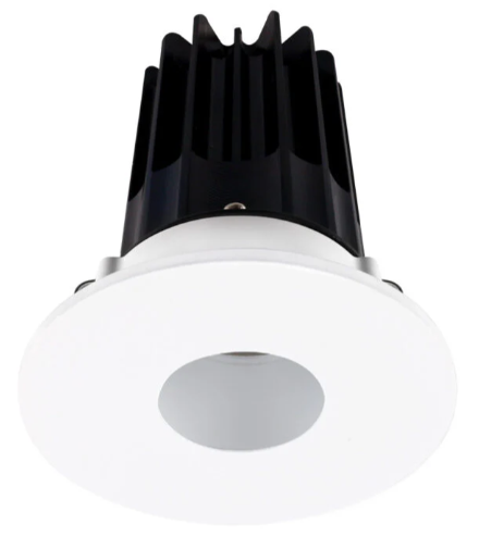 Lotus LED Lights LED-2-S15W-27K-2RRAK-2RPH-60D 2 inch Recessed Downlight LED, Wattage 15W, Color Temperature 2700K, Lumens 980 lm, 60° Beam Angle, Alzak Reflector, Round Pinhole Trim