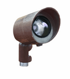 Dabmar Lighting FG132-BZ LED Fiberglass Directional Spotlight W/ Bronze Hood