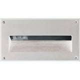 Dabmar Lighting FG2020-W LED Fiberglass Recessed Step Wall Light, White Finish