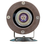 Dabmar Lighting FG313-L7-65K-BZ Fiberglass Underwater Light, GU5.3, Color Temperature 6500K, Bronze Finish