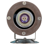 Dabmar Lighting FG313-L7-27K-BZ Fiberglass Underwater Light, GU5.3, Color Temperature 2700K, Bronze Finish