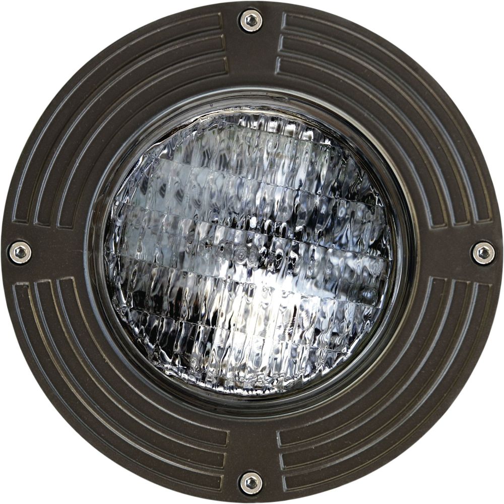 Dabmar Lighting FG316-L9-64K-BZ LED Fiberglass In-Ground Well Light, 12V, Color Temperature: 6400K, Bronze Finish