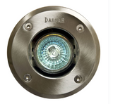 Dabmar Lighting FG319-L5-65K-SS304 Stainless 304 In-Ground Well Light, 2-Pin LED, Color Temperature 6500K, Stainless Steel 304