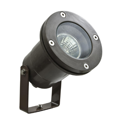 Dabmar Lighting FG408-BZ Fiberglass Spot Light, Voltage 12V, 2-Pin, Bronze Finish
