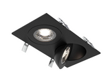 DALS Lighting FGM4-CC-DUO-V-BK Recessed CCT - universal 120V-347V, 0-10V dimming