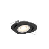 DALS Lighting FGM6-CC-V-BK Multi CCT Flat LED Recessed Gimbal - universal 120V-347V, 0-10V dimming