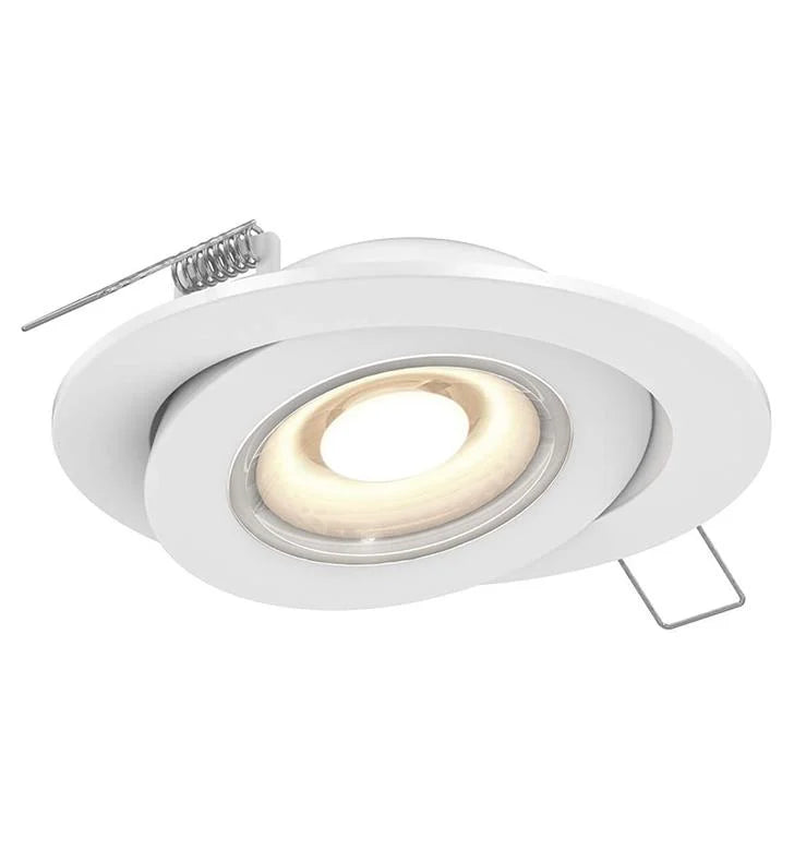 DALS Lighting FGM6-CC-WH ECLAIRAGE DALS  LED RCS 6in GIMBAL5CCT 1050LM WHI DIM