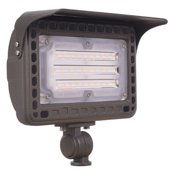 ABBA Lighting FLACCT 40 3CCT Integrated Aluminum Flood Light, Black