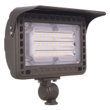 ABBA Lighting FLACCT 40 3CCT Integrated Aluminum Flood Light, Black