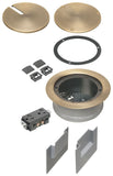 Arlington FLBC5540AB LEV-L Recessed Cover Kit for 5.5" Concrete Floor Box, Bronze