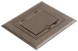 Arlignton FLBC8510BR Single Gang Non-Metallic Frame Kit with Flip Lid Cover & 20A Receptacle, Brown Finish