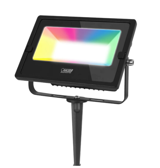 Color Caster Feit Electric FLD30/RGB/LED Rechargeable Color Caster Color Changing ...