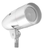 Westgate FLDXPRO-MD-10-30W-MCTPB-WH-P LED Bullet Flood Lights W/ Integrated Photocell, 120-277V, Adjustable CCT & Beam Angle, White Finish