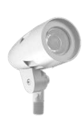 Westgate FLDXPRO-SM-5-15W-MCTPB-WH-P LED Bullet Flood Lights W/ Integrated Photocell, 120-277V, Adjustable CCT & Beam Angle, White Finish