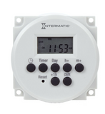 Intermatic FM1D50-LV 24-Hour or 7-Day 12/24 VDC, 24 VAC Electronic Panel Mount Module, 15 A, 50 Setpoint Programs, SPDT