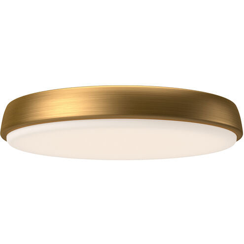 Alora Mood FM503715AG-5CCT Laval LED 15 inch Aged Gold Flush Mount Ceiling Light