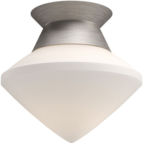 Alora Mood FM537508BNOP Nora 1 Light 8 inch Brushed Nickel Flush Mount Ceiling Light