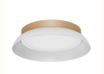 Westgate FMLB-R12-MCT5-FMF15-WG LED Ceiling Lights Built with FMLB Fixtures, Watt 24W, Lumens 2000lm, 5CCT 27K/30K/35K/40K/50K White/Gold Finish