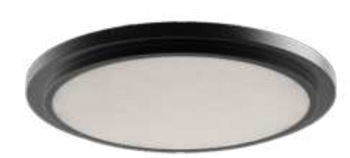 Westgate FMLB-R7-TRM-ALAB-BK FMLB-R7 Real Alabaster Lens With Trim - Black Finish