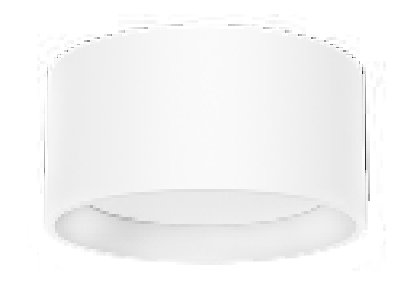 Westgate FMLB-R5-MCT5-CMC5S-WH LED Cylinders Flush Mount Light, Watt 8W, Lumens 560lm, 5CCT 27K/30K/35K/40K/50K White Finish