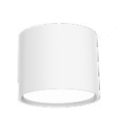 Westgate FMLB-R7-MCT5-CMC7S-WH LED Cylinders Flush Mount Light, Watt 12W, Lumens 900lm, 5CCT 27K/30K/35K/40K/50K White Finish