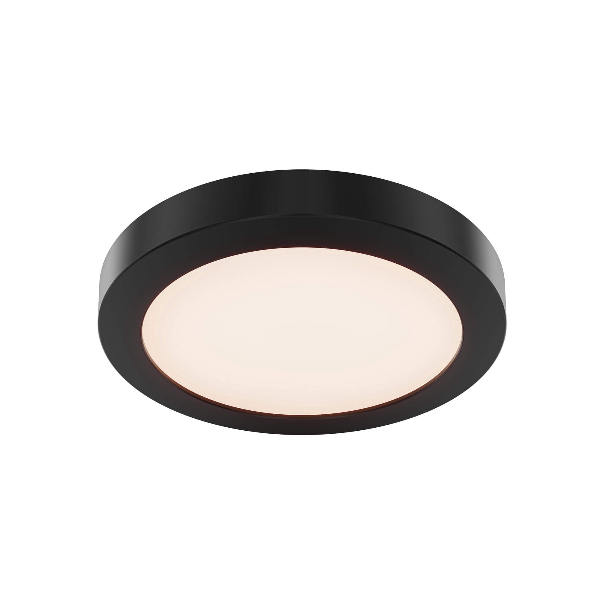 DALS Lighting FMM09-CC-BK Radiance - 14W 1 5CCT LED Round Flush Mount-0.95 Inches Tall and 9 Inches Wide