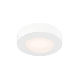 DALS Lighting FMP05-CC-CR-WH Prime 5" Costal Rated LED Flush Mount - Wattage 9W - CCT Selectable - Voltage 120V - White Finish