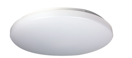 MaxLite FMP15V12WCSWMS Flush Mount Puff, 15 Inch, 12/18/24W, 120-277V 0-10V, 2700/3000/3500/4000/5000k Wattage & CCT Selectable, White Finish, Motion Sensor