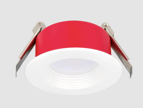American Lighting FRD-DEEPBAF-5CCT-6-WH 6inch Fire Rated Downlight, Deep Baffle, Multi-Color Temperature, Wattage 15W, Lumens 1100Lm, White Finish