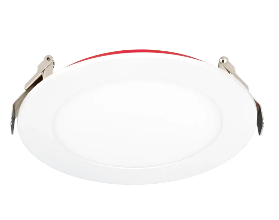American Lighting FRD-SLIM-5CCT-6-WH 6 Inch Slim Flat Fire-Rated Downlight White Finish, 5CCT 2700K / 3000K / 3500K / 4000K / 5000K, Lumens 1100LM