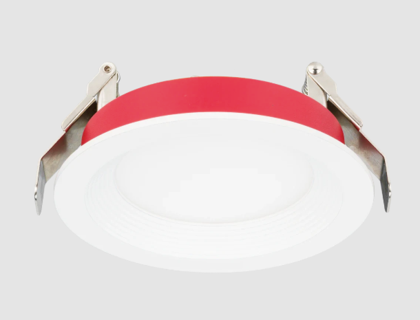 American Lighting FRD-SLIMBAF-5CCT-6-WH 6inch Fire Rated Downlight, Slim Baffle, Wattage 15W, Multi-Color Temperature, Lumens 1100Lm, White Finish