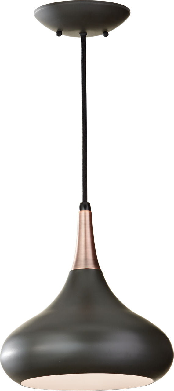 Generation Lighting Belle 1 light dark bronze pendant ceiling light