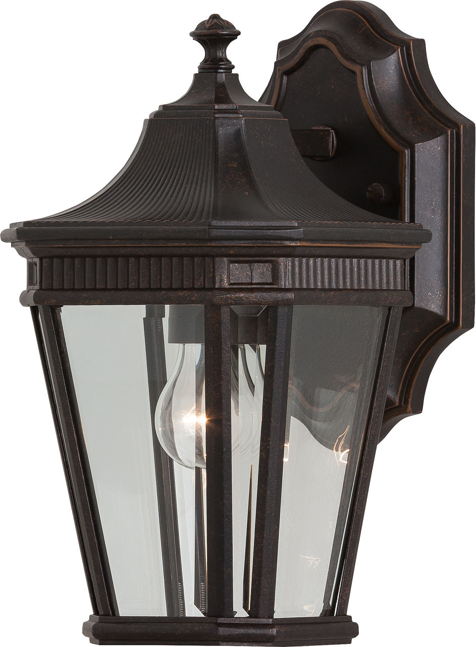 Generation Lighting OL5400GBZ Cotswold Lane 1 light outdoor wall lantern in Grecian Bronze
