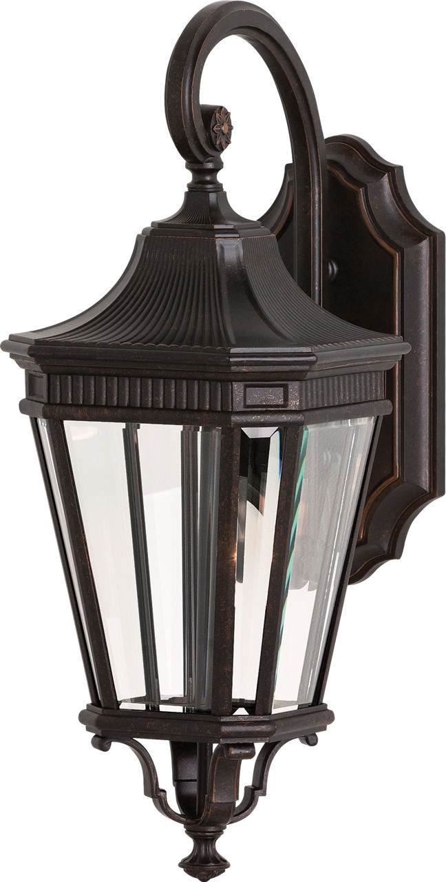 Generation Lighting OL5401GBZ Cotswold Lane 2 Light 20.5 inch Grecian Bronze Outdoor Wall Light