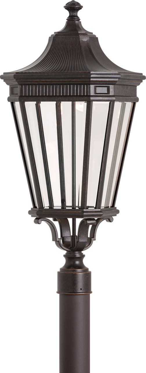 Generation Lighting OL5408GBZ Cotswold Lane Grecian Bronze post lantern