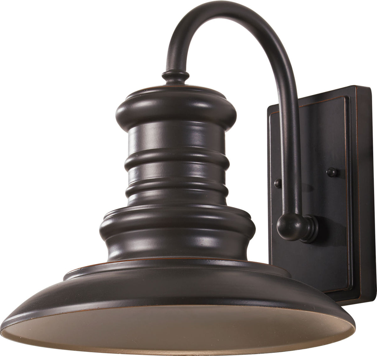 Generation Lighting Redding Station 1 Light 12 inch Restoration Bronze Wall Lantern