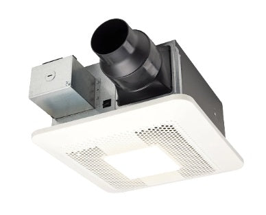 Panasonic FV-0511VFBL1 WhisperFit® DC Fan with Bluetooth® Speakers, 50-80-110 CFM