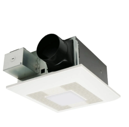 Panasonic FV-0511VFL1 WhisperFit® DC Fan - Dimmable LED & Nightlight 50-80-110 CFM