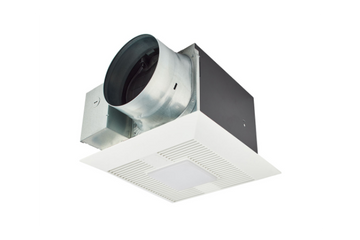 Panasonic FV-1115VKL3 WhisperGreen® Select Pick-A-Flow® Single Speed Exhaust Fan, 110-130-150 CFM w/ LED Light