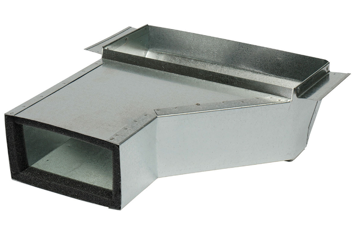 Panasonic FV-JD 4-Inch-Oval-to-3-Inch-Round Duct Adapter