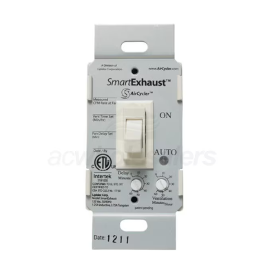 Panasonic FV-WCPT1-W SmartExhaust Ventilation Control Switch Fan/Light Switch