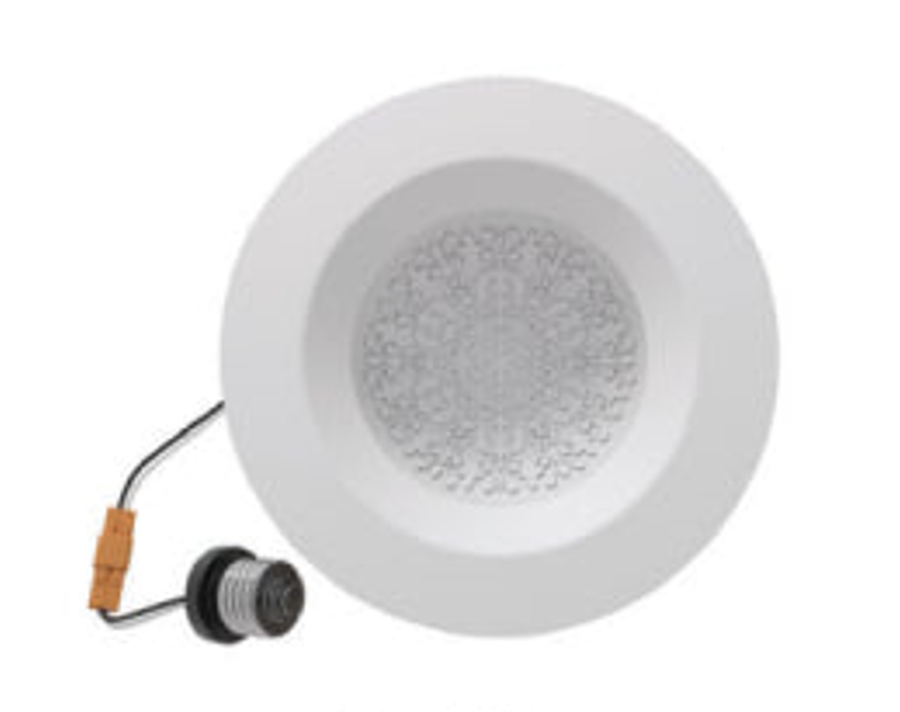 Visual Comfort Architectural EDIF6RRF9304W Reflections 6" LED Retrofit Indirect Downlight, Flanged - White Finish - 684 Lumens, 9W - 3000K - Fleur Dome