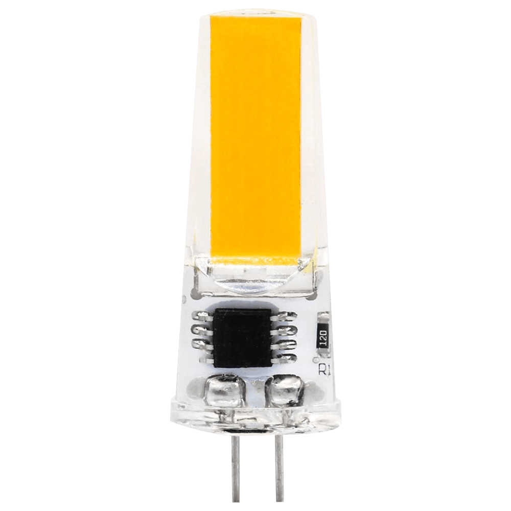ABBA Lighting G4 3W-3K 3Watt COB LED Bulb, 210 Lumens 3000K Color Temperature