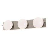 AFX Lighting GATV2406L30D1SN Gates 24 Inch LED Bath Vanity Light In Satin Nickel With White Acrylic Diffuser