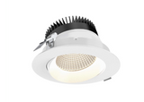 DALS Lighting GBR06-DW-WH Revolve 6" LED Gimbal Downlight - Dim to Warm / 3K-22K - 120V - White Finish